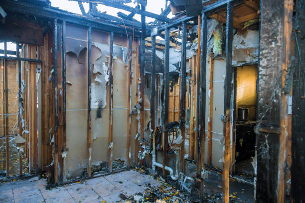Professional Soot Cleanup technician working in Gordo, AL